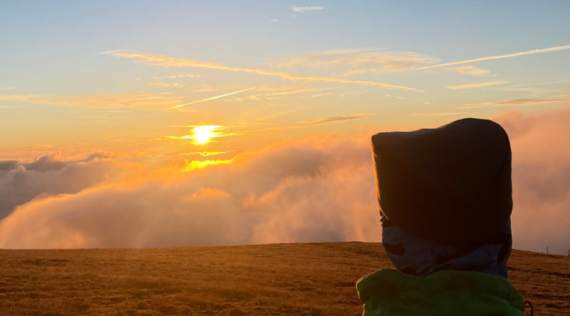 Кајмакчалан под облацима